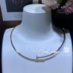 Cartier Juste Un Clou Collar Necklace Small Model, Yellow Gold Diamonds Ref. N7424422 (2)