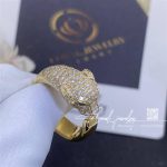 Cartier Panthère De Cartier Ring Yellow Gold, Diamonds, Emeralds, Onyx Ref (6)