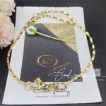 Cartier Panthère De Cartier Diamond And Tsavorite Garnet Necklace In Yellow Gold N7059200 (1)