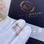 Cartier D’amour Earrings Rose Gold, Xs 0.08ct B8301214 (3)