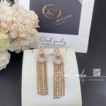 Cartier Agrafe Earrings Rose Gold, Diamonds Ref. N8515226 (11)