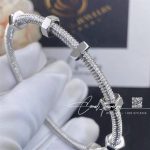 Cartier Ecrou De Cartier 18k White Gold Bracelet B6049616 (5)