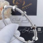 Cartier Ecrou De Cartier 18k White Gold Bracelet B6049616 (6)