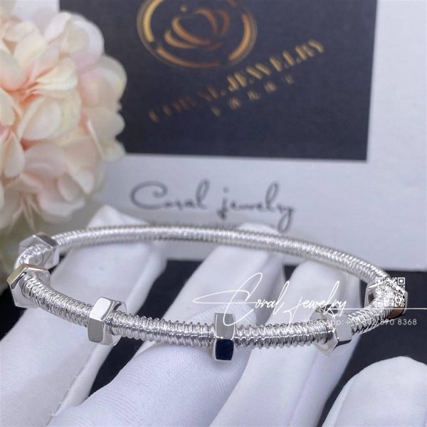 Cartier Ecrou De Cartier 18k White Gold Bracelet B6049616 (7)