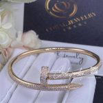 Cartier Juste Un Clou Bracelet Rose Gold, Diamonds Ref. N6702117 (4)