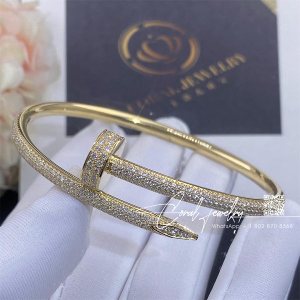 Cartier Juste Un Clou Bracelet Yellow Gold, Diamonds Ref. N6709817 (2)