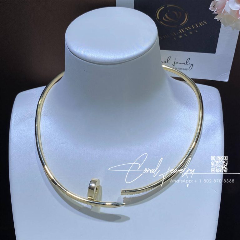 Cartier Juste Un Clou Collar Necklace Medium Model, Yellow Gold Ref. N7424165 (7)