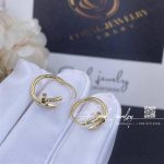 Cartier Juste Un Clou Earrings 18k Yellow Gold Ref. B8301446 (1)