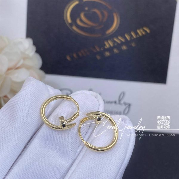 Cartier Juste Un Clou Earrings 18k Yellow Gold Ref. B8301446 (4)