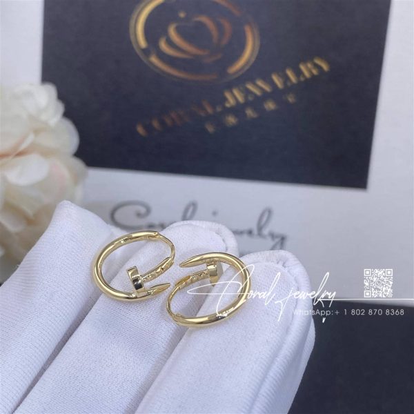 Cartier Juste Un Clou Earrings 18k Yellow Gold Ref. B8301446 (5)