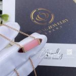 Cartier Les Berlingots De Cartier Necklace Medium Model Rose Gold, Pink Chalcedony, Garnet B7224768 (4)