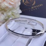 Cartier Love Bracelet, Small Model, Paved Diamonds White Gold Ref. N6710817 (1)