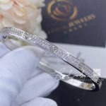 Cartier Love Bracelet, Small Model, Paved Diamonds White Gold Ref. N6710817 (3)