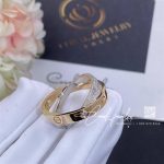 Cartier Love Ring, Rose Gold, White Gold, Diamond Paved B4094600 (8)