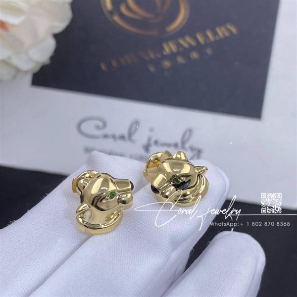 Cartier Panthère De Cartier Earrings, Yellow Gold Ref. B8043900 (1)