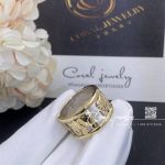 Cartier Walking Elephant Ring Set In 18k Yellow And White Gold (7)