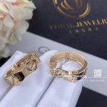 Cartier Love Earrings, 2 Diamonds Rose Gold Ref. B8301218 (5)