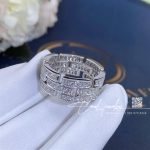 Cartier 18k White Gold Diamond Set Maillon Panthere Ring B4111700 (3)