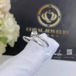 Cartier Juste Un Clou Ring Small Model White Gold Ref. B4226000 (1)