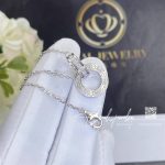 Cartier Love Necklace, Diamond Paved 18k White Gold B7216300 (1)