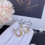 Cartier Trinity Earrings White Gold, Yellow Gold, Rose Gold Ref. B8017100 (4)