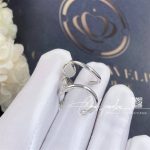 Cartier Juste Un Clou Earrings White Gold Ref. B8301235 (4)