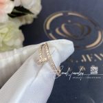 Cartier Juste Un Clou Ring Rose Gold, Diamonds Ref. B4231400 (2)