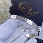 Cartier Love Bracelet, 1 Diamond White Gold, Ref. B6029917 (3)