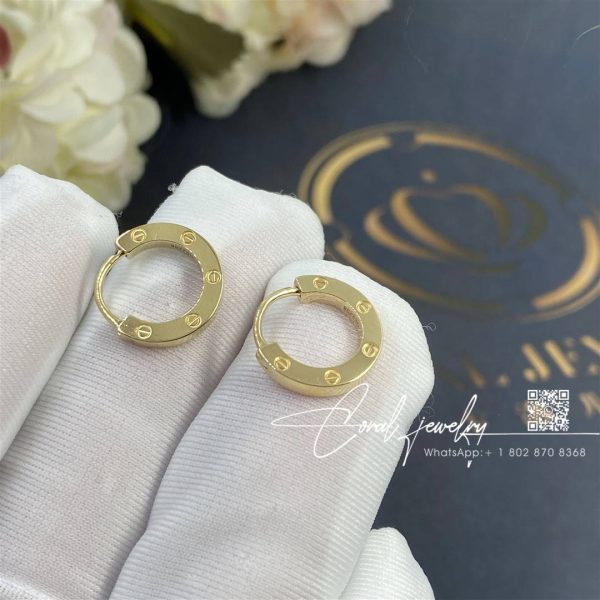 Cartier Love Single Earring Yellow Gold Ref. B8301423 (2)