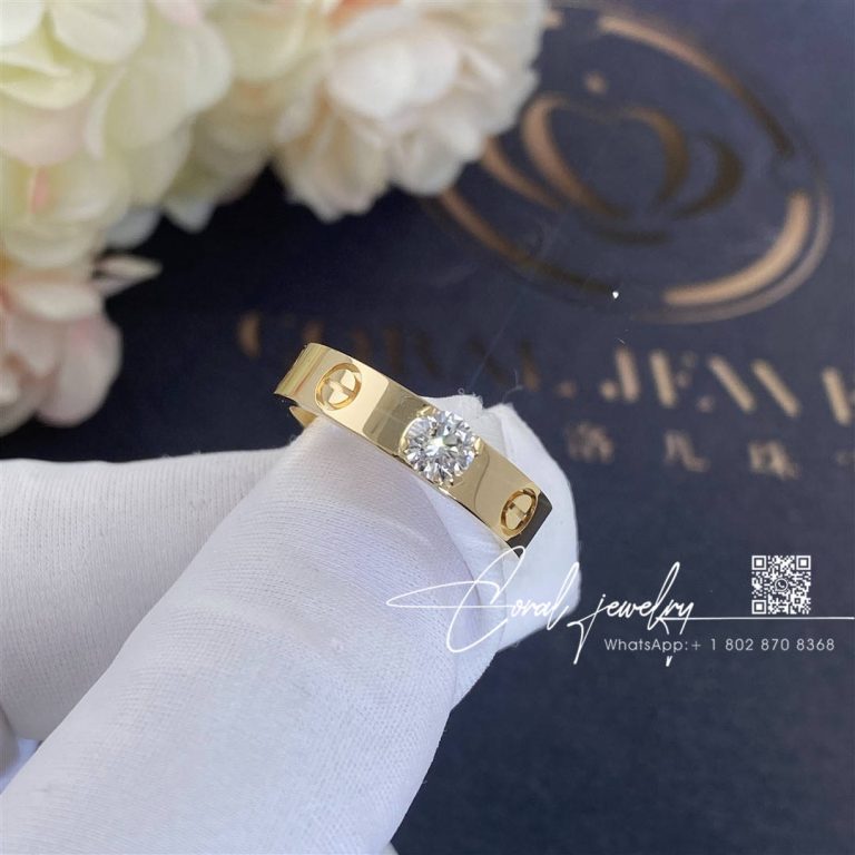 Cartier Love Solitaire Yellow Gold, Diamond (4)