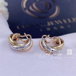 Cartier Trinity Earrings White Gold, Yellow Gold, Rose Gold Ref. 80083231 (2)