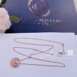 Cartier Amulette De Cartier Necklace, Xs Rose Gold, Opal, Diamond B7224519 (2)