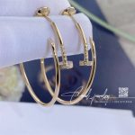 Cartier Juste Un Clou Earrings, Yellow Gold, Diamonds Ref. B8301225 (5)