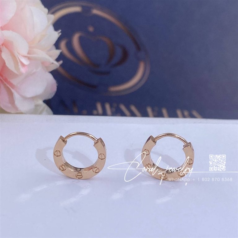 Cartier Love Single Earring Rose Gold Ref. B8301422 (4)