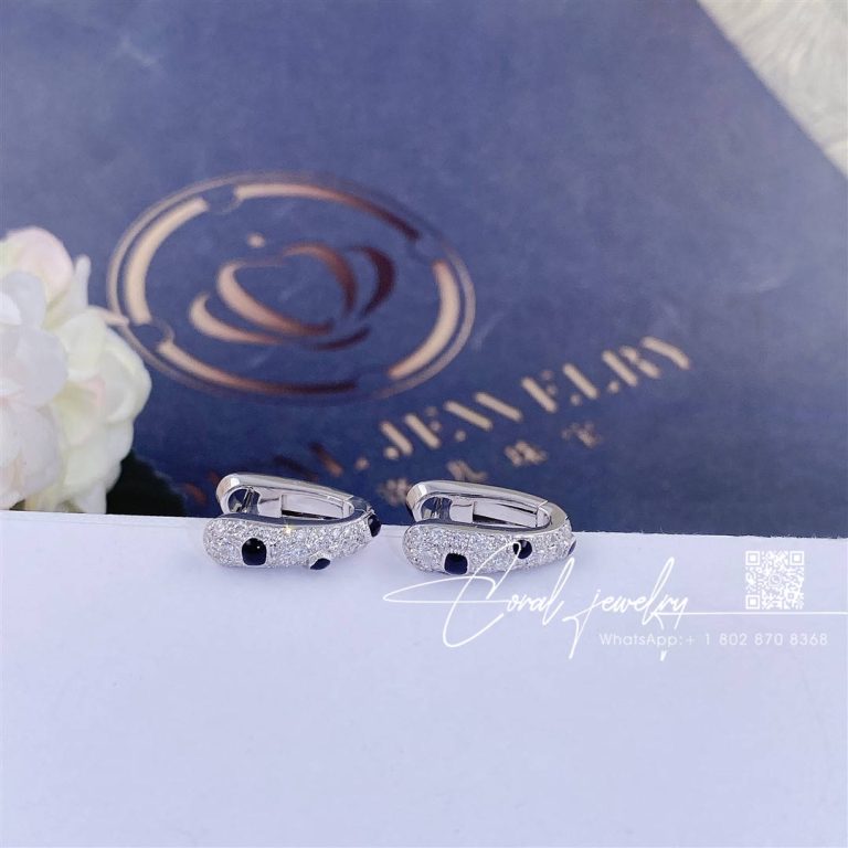 Cartier Panthère De Cartier Earrings, White Gold, Onyx, Diamonds Ref. N8515155 (2)