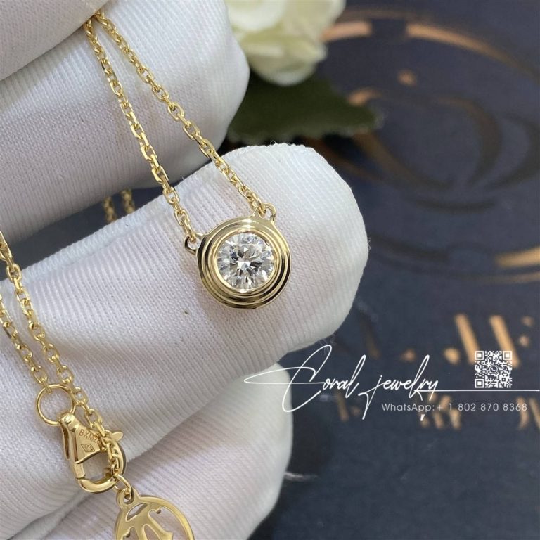 Cartier D’amour Necklace, Large Model Yellow Gold, Diamond Ref. B7215500 (4)