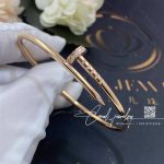 Cartier Juste Un Clou Bracelet Small Model Rose Gold, Diamonds Ref. B6065817 (2)