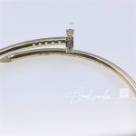 Cartier Juste Un Clou Bracelet Small Model Yellow Gold, Diamonds Ref. B6066117 (1)