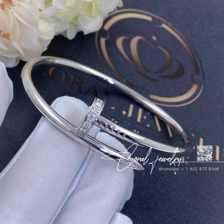 Cartier Juste Un Clou Bracelet White Gold, Diamonds Ref. B6048717 (2)