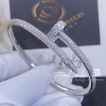 Cartier Juste Un Clou Bracelet White Gold, Diamonds Ref. N6707317 (3)