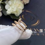 Cartier Juste Un Clou Ring Rose Gold, Diamonds Ref. B4210800 (5)