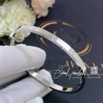 Cartier Love Bracelet, Small Model White Gold Ref. B6047417 (2)