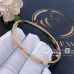 Cartier Love Bracelet, Small Model Rose Gold Ref. B6047317 (1)