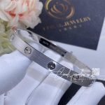 Cartier Love Bracelet White Gold Ref. B6067617 (3)