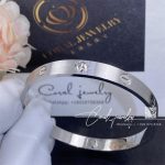 Cartier Love Bracelet White Gold Ref. B6067617 (5)