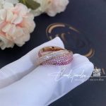 Cartier Trinity Ring Rose Gold And Diamonds N4230600 (3)