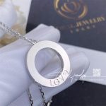 Cartier Love Necklace, 3 Diamonds White Gold B7014600 (4)