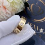 Cartier Love Ring, 3 Diamonds Yellow Gold Ref. B4032400 (3)