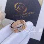 Cartier Love Ring, Diamond Paved Rose Gold Ref. B4087600 (1)