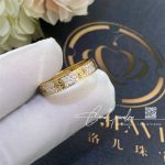 Cartier Love Wedding Band, Diamond Paved Yellow Gold Ref. B4083300 (5)